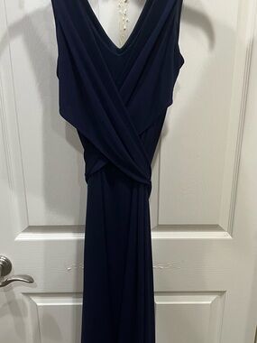 Ralph Lauren Navy Blue Maxi Dress